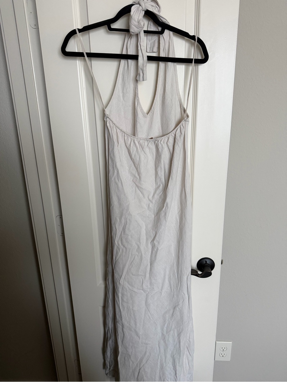 Bellambra Cream Linen Maxi Dress - Picture 2 of 4